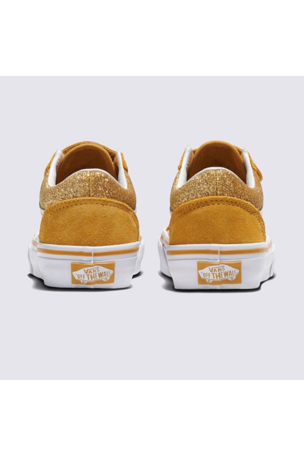 VANS - 액세서리/슈즈 - 반스 키즈 올드스쿨 V 글리터 옐로우 KIDS Old Skool V GLITTER ChampagneGold / VN000CYDDFC1