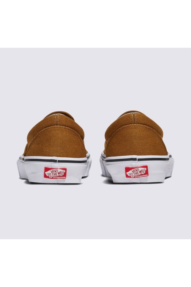 VANS - 스니커즈 - [프로매장 한정] 스케이트 슬립온 덕 캔버스 브라운 SKATE Slip-On DUCK CANVAS GoldenBrown / VN0A2Z311M71