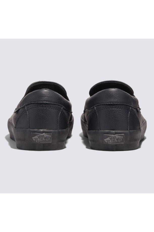 COMMONGROUND - 스니커즈 - [프로매장 한정] 스케이트 로퍼 레더 올블랙 SKATE Loafer Black_Black / VN0A5DXUBKA1