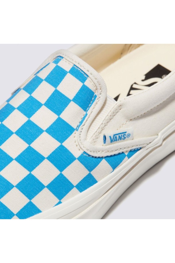 VANS - 스니커즈 - 슬립온 리이슈 98 체커보드 블루 Slip-on Reissue 98 CHECKERBOARD CyanBlue / VN000CWA0H71