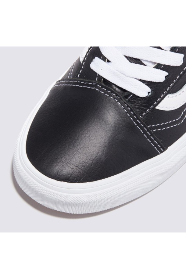 VANS - 스니커즈 - 레더 올드스쿨 블랙 Old Skool LEATHER Black_TrueWhite / VN000CP5BPB1