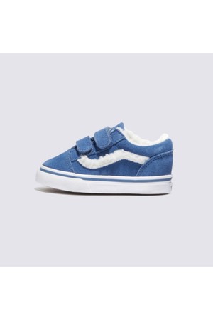 반스 토들러 셰르파 올드스쿨 V TD  Old Skool V SHERPA POP Blue / VN000CPZBLU1