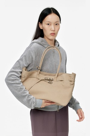 GRANDMA USED BAG LARGE_nude nubuck