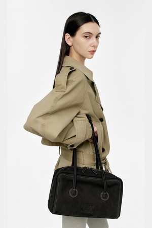 SOFT BOSTON_black nubuck