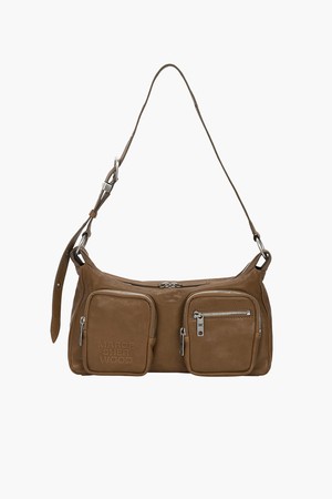 OUTPOCKET HOBO_vintage camel washed nappa