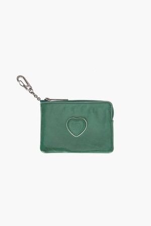 HEART ZIPPER WALLET_crinkle_3colors