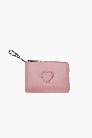 HEART ZIPPER WALLET_crinkle_3colors