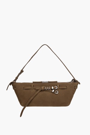 GRANDMA USED SLING BAG_chestnut nubuck