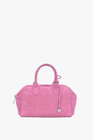 SOFT BOWLING_pink suede