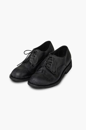 DISTRESSED DERBY SHOES_black