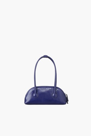 BESSETTE SHOULDER_royal blue glossy plain