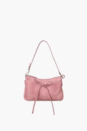 RIBBON POCHETTE_tea rose pull-up