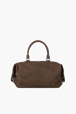 DUMPLING TOTE_milk brown nubuck