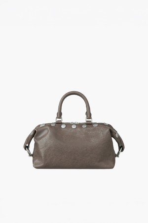 DUMPLING STUD MINI_taupe washed nappa