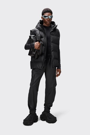 [RAINS] Cargo Rain Pants Regular Black