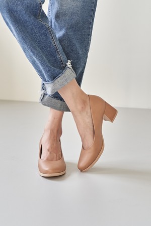 [PICCADILLY] 피카딜리 654007 펌프스_카푸치노(5cm)