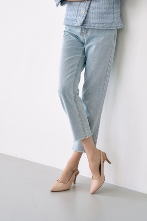 [PICCADILLY] 피카딜리 745045 슬링백힐_로즈2(7cm)