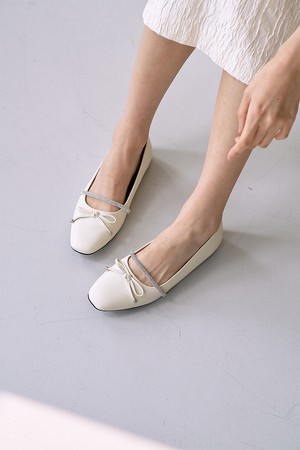 [PICCADILLY] 피카딜리 272003 플랫슈즈_오프화이트(1.5cm)