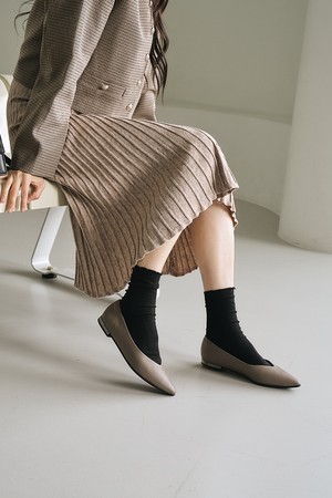 [PICCADILLY] 피카딜리 274065-24 플랫슈즈_토프(1.5cm)