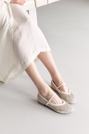 피카딜리 104033 플랫슈즈_에나멜화이트(1.5cm)