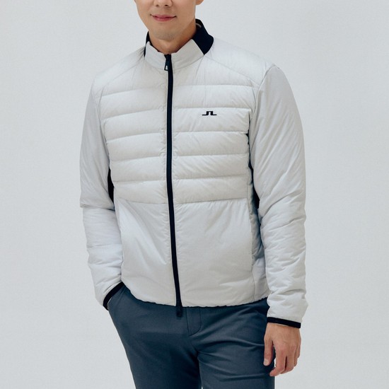 [Men] 모건 다운 하이브리드 자켓_라이트 그레이 1515311915