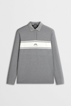 [Women] 미라 AR 롱 슬리브 폴로_멜란지 그레이 1544326910_GREY-a