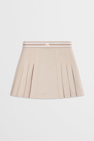 [Women] 할로우 프린트 스커트_카키 1545343603_KHAKI-a