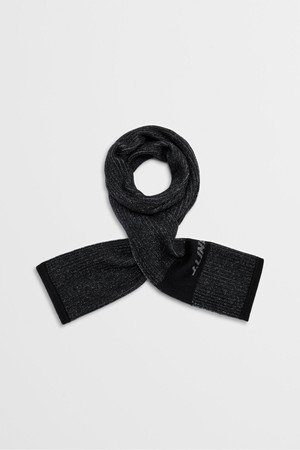 [Men Collection] 펠레 플레이티드 니티드 스카프_블랙 1524377500_BLACK-a