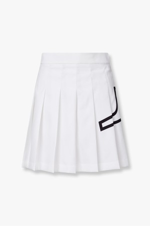 [Women] 나오미 스커트(black logo)_화이트 1544143701_WHITE-a