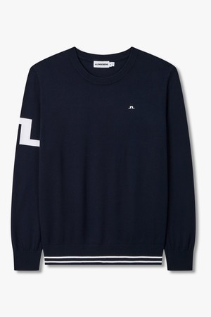 [Men] 헨드릭스 크루넥 스웨터 _네이비 1516328805_NAVY-a