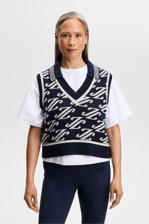 [Women] 피비 자카드 니트 베스트_네이비 1546328001_NAVY-a