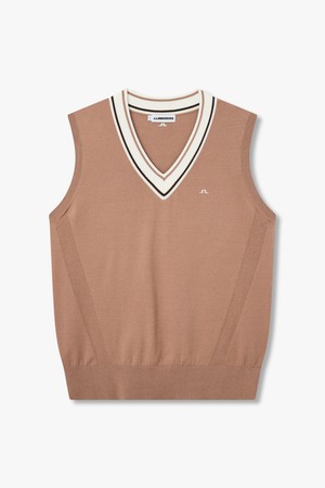 [Women] 에바 브이넥 스웨터 베스트_브라운 1546328901_BROWN-a