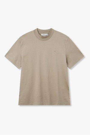 [Men Collection] 에이스 모크넥 티셔츠_카키 베이지 1526326502_BEIGE-a