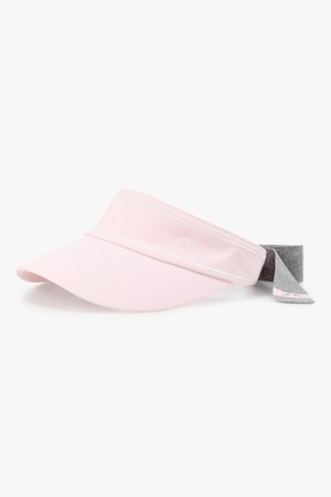 [Women] 리본 바이저 라이트 핑크 1546371905_PINK-a