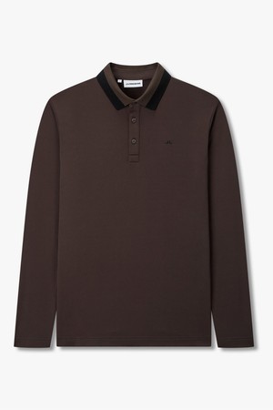 [Men] 오닉스 브러시트 롱 슬리브 풀로_다크 브라운 1516326914_BROWN-a
