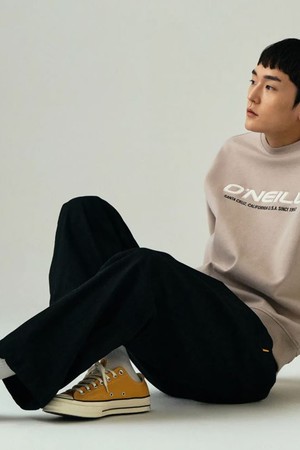 [오닐] 남성 베다니 원턱 세미 와이드 코튼 팬츠 OMPTL1223-199