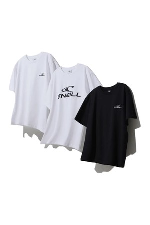 [오닐] 공용 웨일 3PACK 반팔 라운드 티셔츠 OUTRM4164-001
