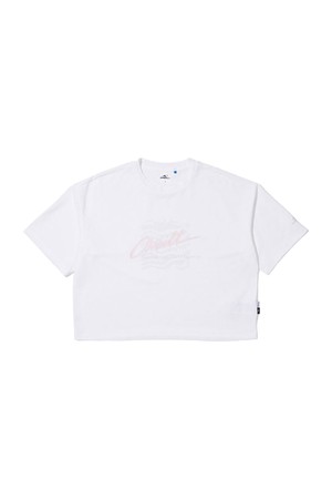 [오닐] 여성 와플 반팔 티셔츠 OWTRM6154-101