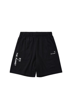 [오닐] 공용 BTS X THE PLANET COLORATION 밴딩 반바지 HSBTS002-199