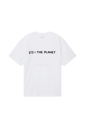 [오닐] 공용 BTS X THE PLANET COLORATION 반팔 티셔츠 HSBTS001-100