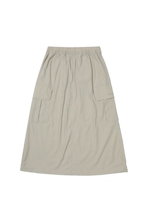 [오닐] 24/FW 여성 우디 에이라인 스커트 OWPKN7104-509