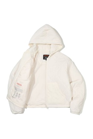 [오닐] 24/FW 여성 리나 써모어 퀼팅 후디 점퍼 OWJPN8107-103