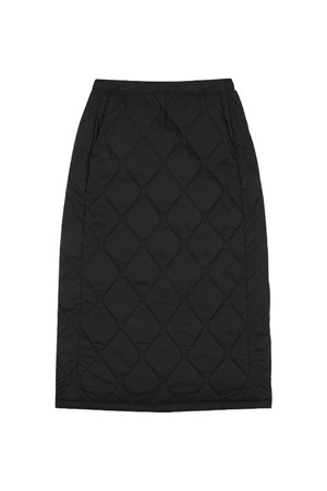 [오닐] 24F/W 여성 리나 써모어 퀼팅 롱 스커트 OWPKN8107-199