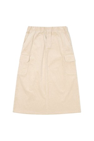 [오닐] 24F/W 여성 리그 우븐 코듀로이 스커트 OWPKN8114-508