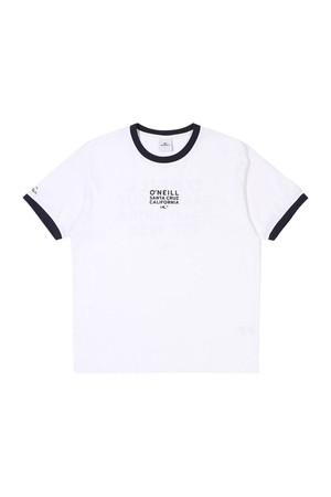 [오닐] 24/SS 남성 스크립트 링거 반팔 티셔츠 OMTRN2056-101
