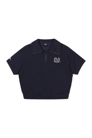 [오닐] 24/SS 여성 빅토리 카라 반팔 맨투맨 OWFTN6058-915