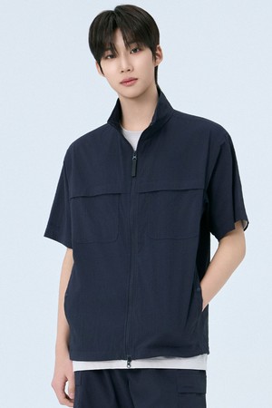 [오닐] [더윈드 착장] 25SS 남성 노드 시어서커 점퍼 OMJUO2102-925