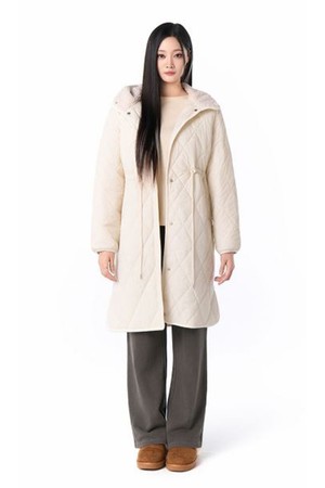 [오닐] 25/FW 여성 오비 써모어 퀼팅 후디 점퍼 OWJPO8102-102