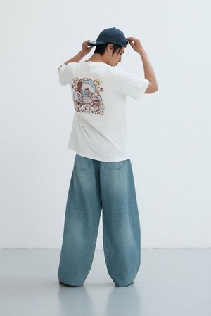 [오닐] 26/SS 남성 O`RIGINALS 70`S 그래픽 반팔 티셔츠 OMTR6I152-100