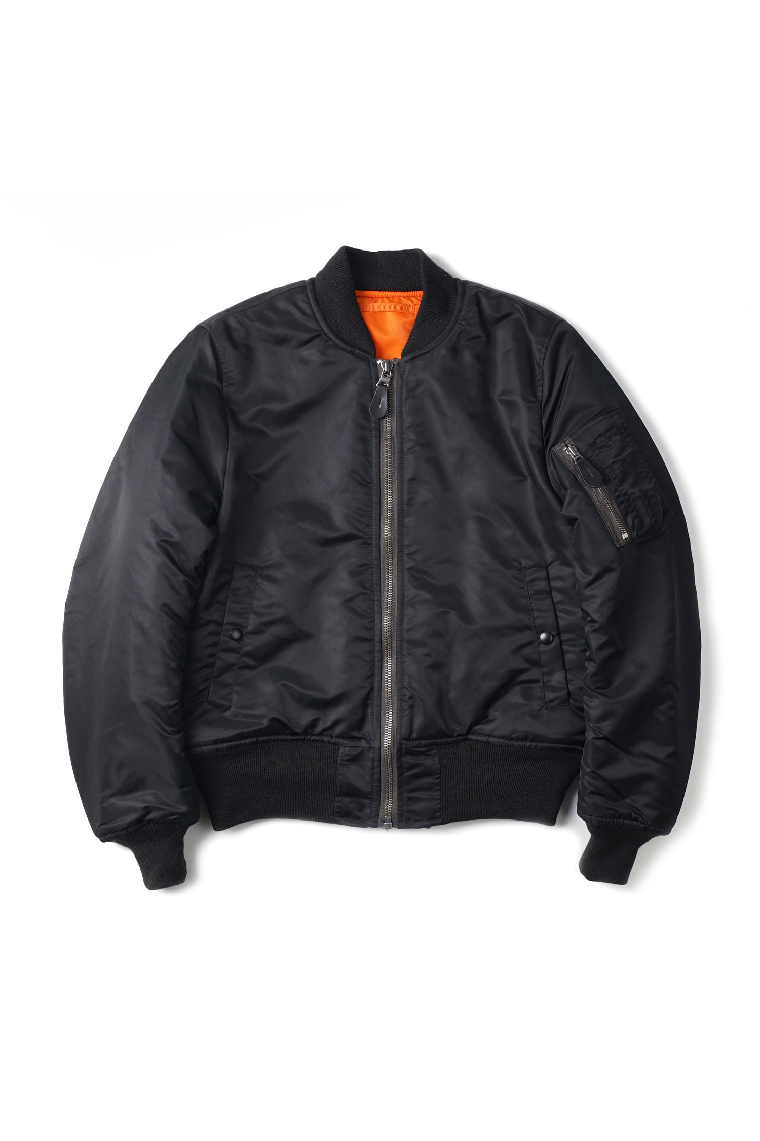 US Type MA-1 Flight Jacket 8279D Model 'Black'_YMCL KY